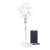 16" Solar Standing Fan with Bulbs