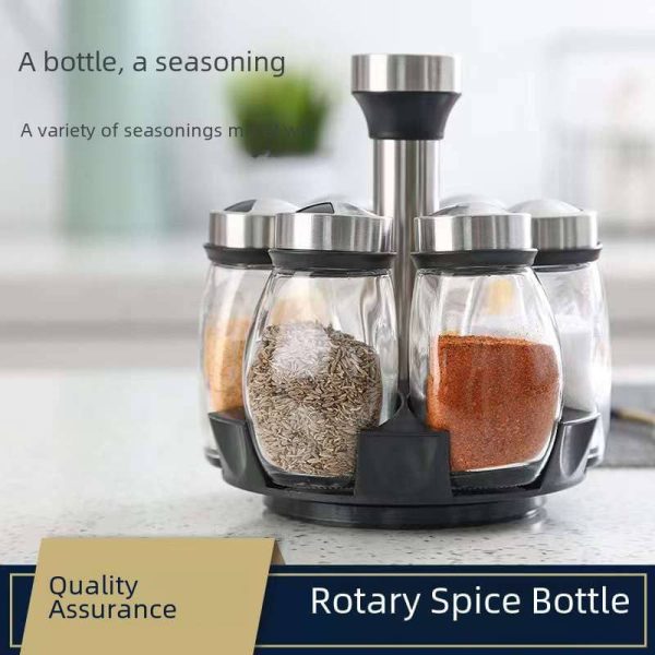 6-in-1 Rotary Spice Bottle