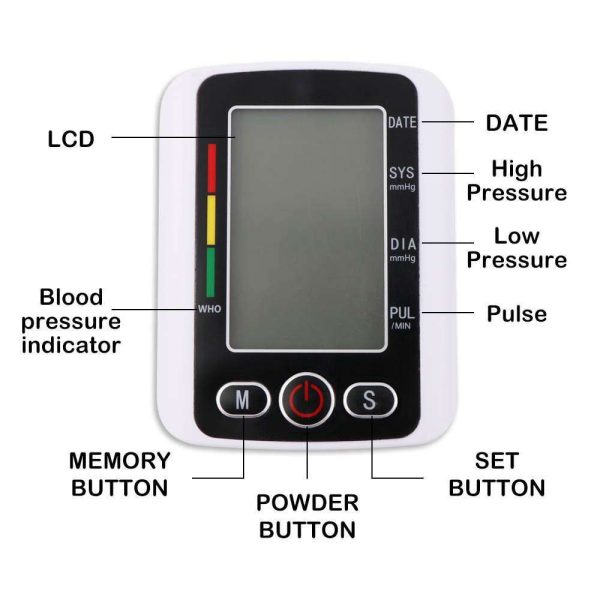 Blood Pressure Monitoring Machine with Voice Function