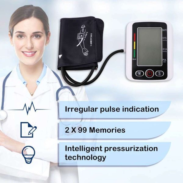 Blood Pressure Monitoring Machine with Voice Function