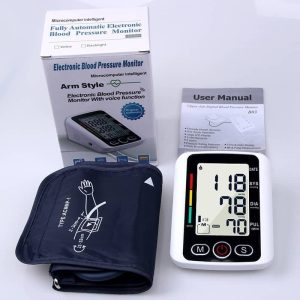 Blood Pressure Monitoring Machine with Voice Function