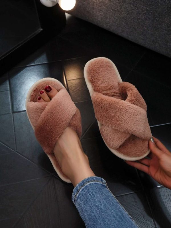 Ladies Slippers brown Ladies Slippers