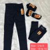 Black denim jean