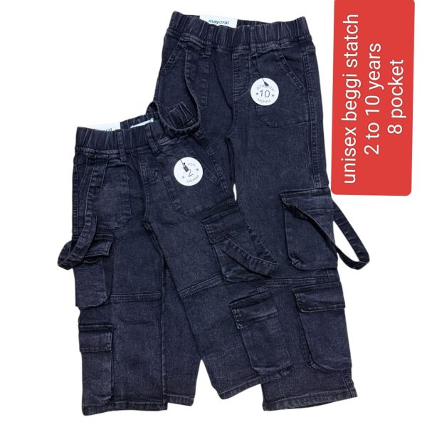 Boys Baggy Jean C01 dark grey 1 Boys Baggy Jean C01