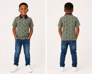 Boy's Fancy Polo