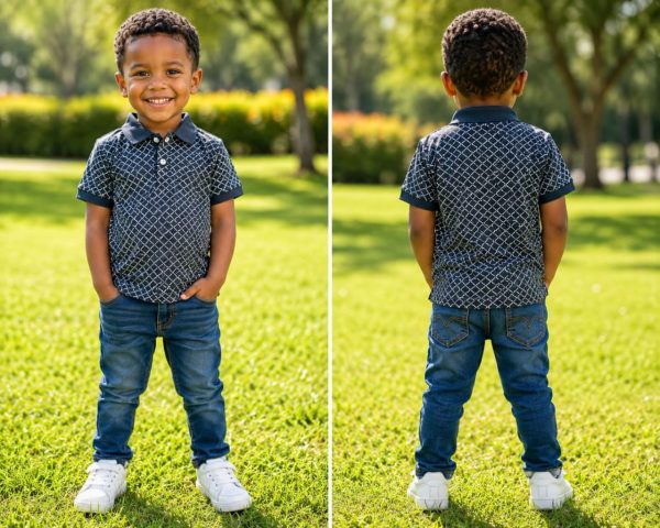 Boy's Fancy Polo