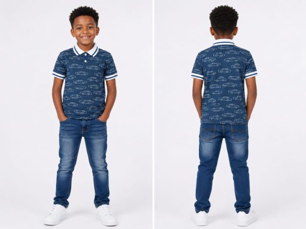 Boys Fancy Polo