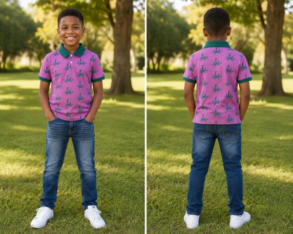 Boys Fancy Polo