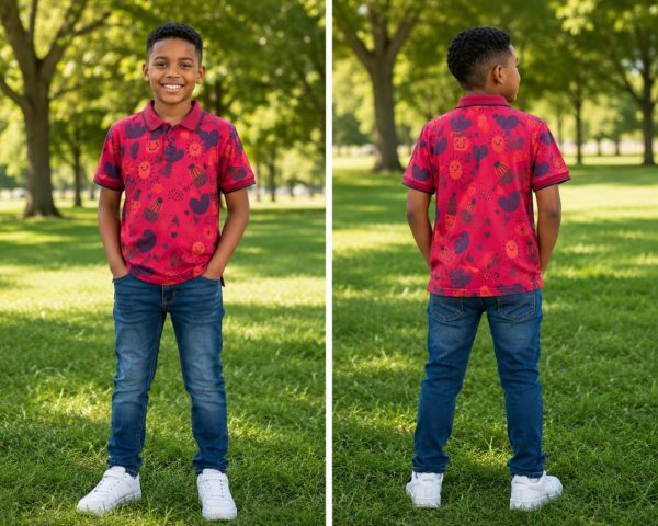Boys Fancy Polo