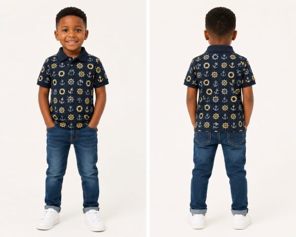 Boys Fancy Polo