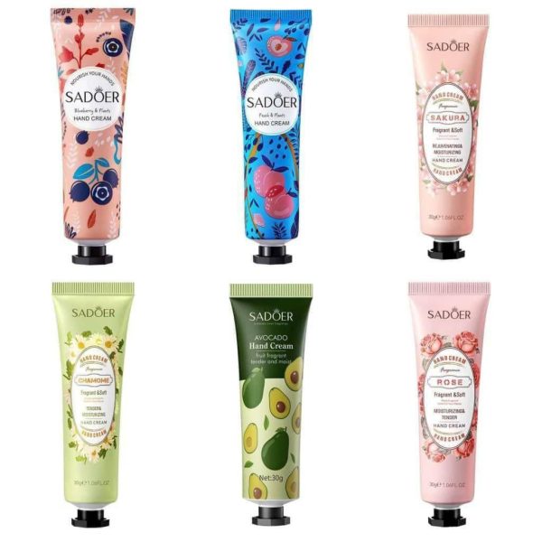 Fruit hand softening cream