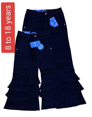 Girl's Palazzo Baggy Jean CA1
