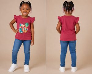 Girl's Fancy Polo