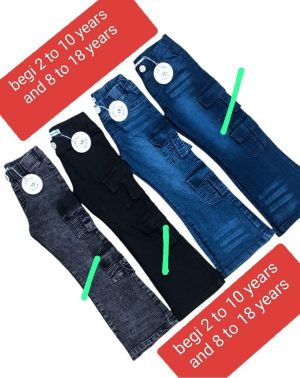 Unisex  Baggy Jean