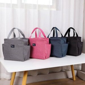 Double pocket lunch box
