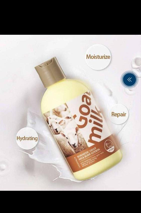 Goat milk body lotions