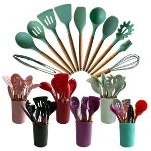 Silicone spoon set
